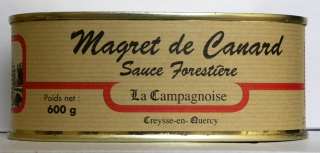 Magret de canard sauce forestière 600g